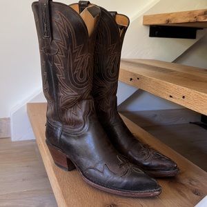 Lucchese Boots, Size 7.5 B. Made in USA. Excellent Condition